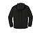 MEN'S ESSENTIAL RAIN JKT BLACK Front Angle Left